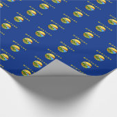 Muster des Montana Geschenkpapier (Ecke)