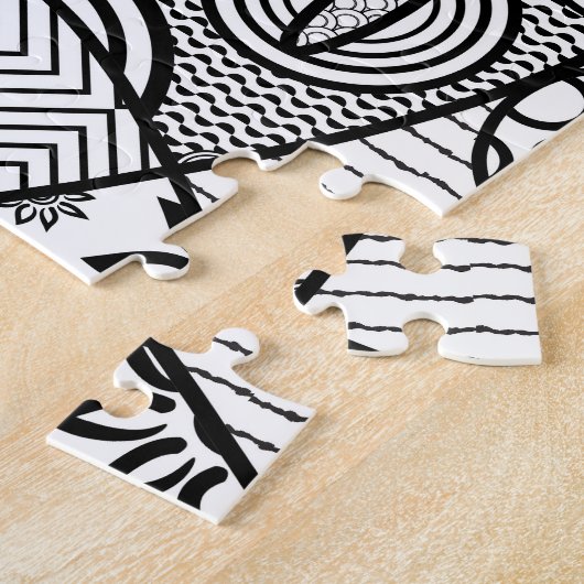 Muster des Musters 01 Puzzle (Seite)