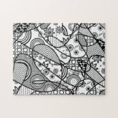 Muster des Musters 01 Puzzle (Horizontal)