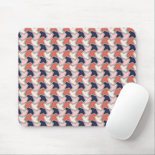 Muster des Musters "Islamisch Red White Geometric  Mousepad