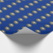 Muster des neuen Hampshire Geschenkpapier (Ecke)