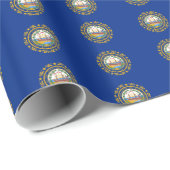 Muster des neuen Hampshire Geschenkpapier (Rolleneckpunkt)