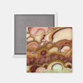 Muster des Onyx-Steins Magnet (Vorderseite/Rückseite)