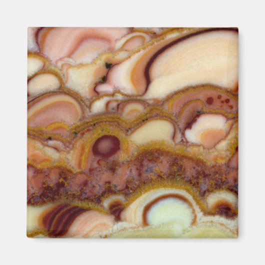 Muster des Onyx-Steins Magnet (Vorne)