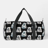 Muster des Polarbärs Duffle Bag (Rückseite)