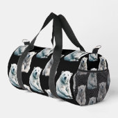 Muster des Polarbärs Duffle Bag (Rechte Ecke)