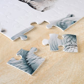 Muster des Polarbärs Puzzle (Seite)