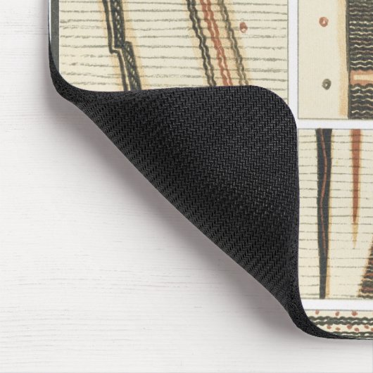 Muster des polynesischen Tapa vom Koch Mousepad (Ecke)