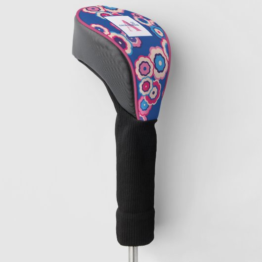 Muster des Powers für den Blume der Monogram Retro Golf Headcover (angewinkelt)