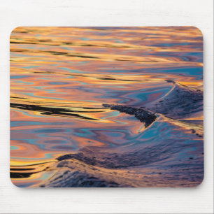 Muster des reflektierten Sonnenuntergangs im Kielw Mousepad