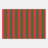 Muster des roten grünen Punktes Geschenkpapier Set (Vorderseite 3)