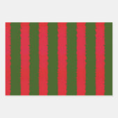 Muster des roten grünen Punktes Geschenkpapier Set (Vorderseite 2)