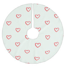 Muster des roten Herzens, Niedlich, Liebe