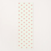 Muster des roten Herzens, Niedlich, Liebe Yogamatte (Vorderseite)