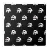 Muster des Schädelknochens II Fliese (Vorderseite)