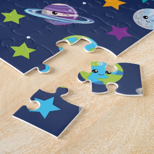 Muster des Sonnensystems für Kinder Puzzle (Seite)