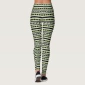 Muster des spielerischen Hundes Leggings (Rückseite)
