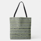 Muster des spielerischen Hundes Tasche (Vorderseite)