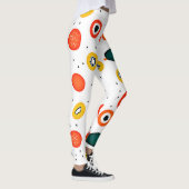 Muster des spielerischen Punktkreises Leggings (Rechts)