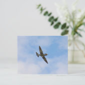 Muster des Spitfire MK IX MK923 Postkarte (Stehend Vorderseite)