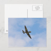 Muster des Spitfire MK IX MK923 Postkarte (Vorne/Hinten)