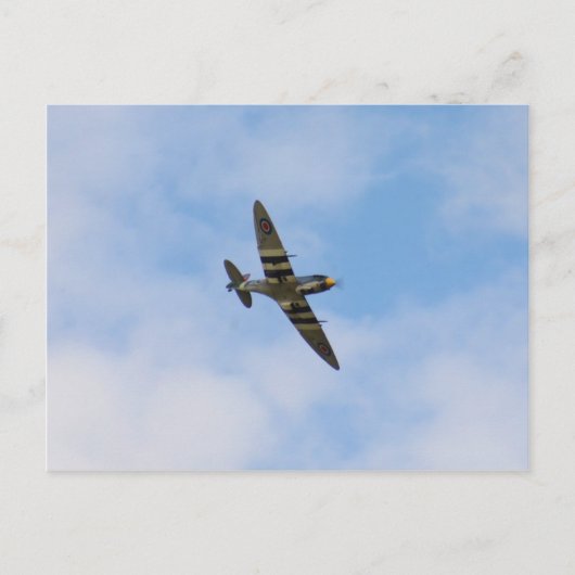 Muster des Spitfire MK IX MK923 Postkarte (Vorderseite)