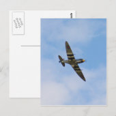 Muster des Spitfire MK IX MK923 Postkarte (Vorne/Hinten)
