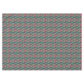 Muster des tropischen Ananas-Hibiskus Tischdecke (Vorderseite (Horizontal))