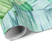 Muster des tropischen Bananenmusters Geschenkpapier (Rolleneckpunkt)