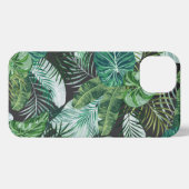 Muster des tropischen botanischen Palmenmusters iPhone Hülle (Rückseite (Horizontal))