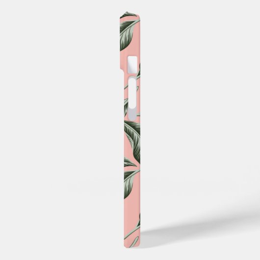 Muster des tropischen Gartens Blätter Case-Mate iPhone Hülle (Rückseite / Links)