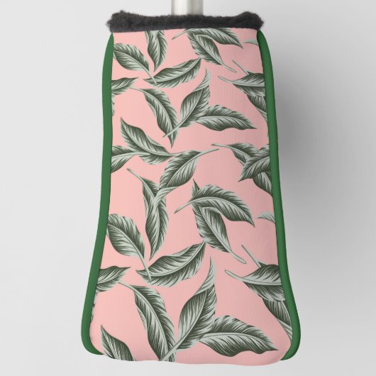 Muster des tropischen Gartens Blätter Golf Headcover (Rotieren 90)