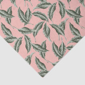 Muster des tropischen Gartens Blätter Seidenpapier (Ausschnitt)