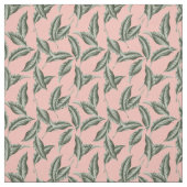 Muster des tropischen Gartens Blätter Stoff (Muster)