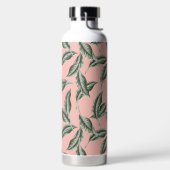 Muster des tropischen Gartens Blätter Trinkflasche (links)