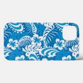 Muster des tropischen Hibiskus Case-Mate iPhone Hülle (Rückseite (Horizontal))