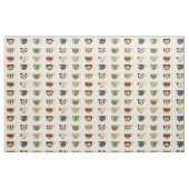 Muster des Vintagen Viktorianischen Tea Cup Stoff (Fat Quarter (45,7 x 55,9 cm))