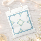 Muster des weißen Herzens Geschenktütchen (Ausgeschnitten)