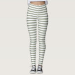 Muster des weißen Streifens Leggings<br><div class="desc">Ein einfaches weißes Streifen-Muster.</div>