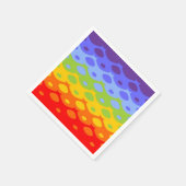 Muster Design Chakra farbig + Ihre Ideen Serviette (Ecke)