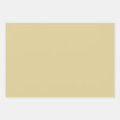 Muster-Design Gold Arabesque Geschenkpapier Set (Vorderseite 3)