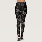 Muster-Design-Leggings Leggings (Rückseite)