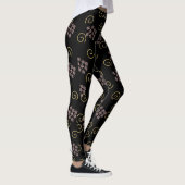 Muster-Design-Leggings Leggings (Rechts)