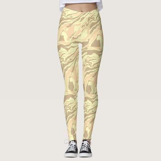 Muster-Design-Leggings Leggings (Vorderseite)