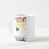 Muster-Designbuchstaben für Bärenpaw Kaffeetasse (Vorderseite Links)