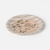 Muster-Designer Pappteller (Schrägansicht)