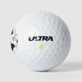 Muster Dog Paws Border Collie Golfball (Logo)