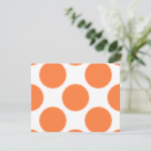 Muster Dot Orange (Stehend Vorderseite)
