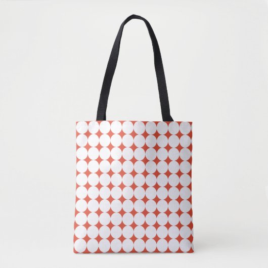 muster dots retro gepunktet tasche (Vorderseite)