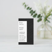 Muster drehen visitenkarte (Stehend Vorderseite)